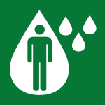 water use per person icon