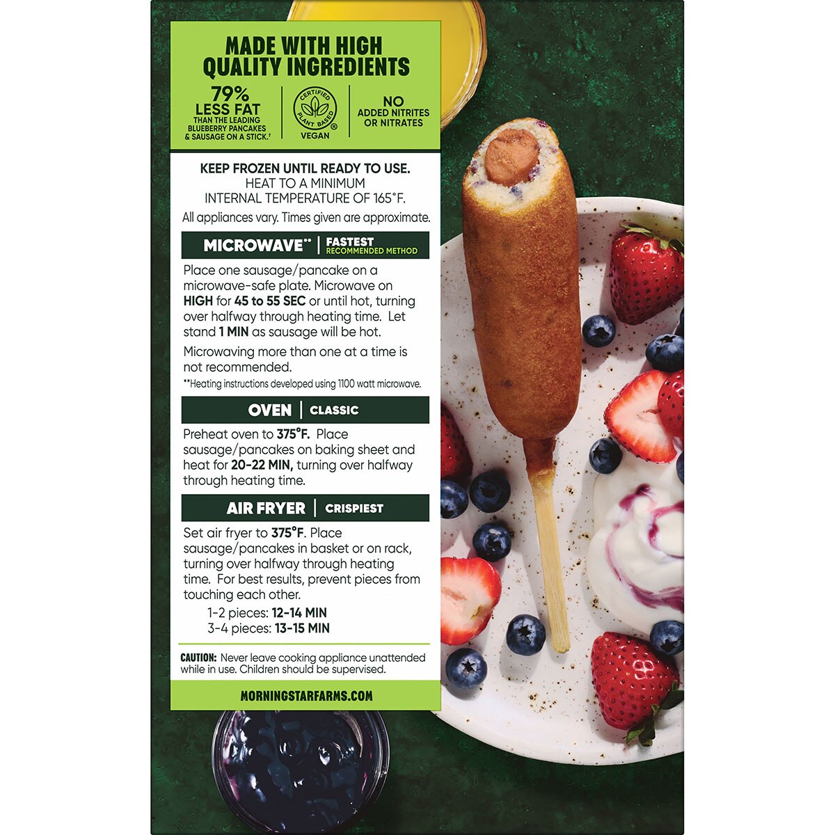 Back of the packaging