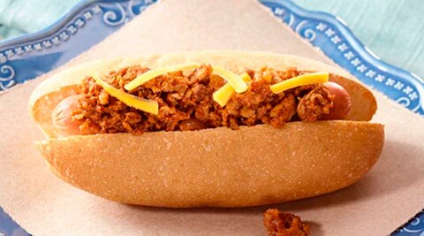 A Morningstar Farms Veggie Dog in a bun on a plate.