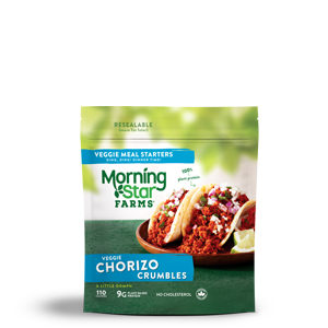 Morningstar Farms Veggie Churizo Crumbles Packaging