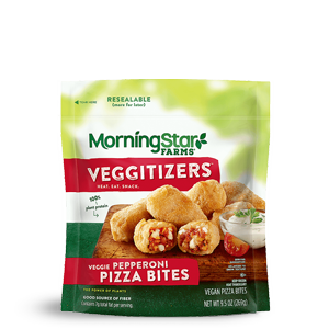 Morningstar Farms Veggie Pepperoni Pizza Bites Packaging