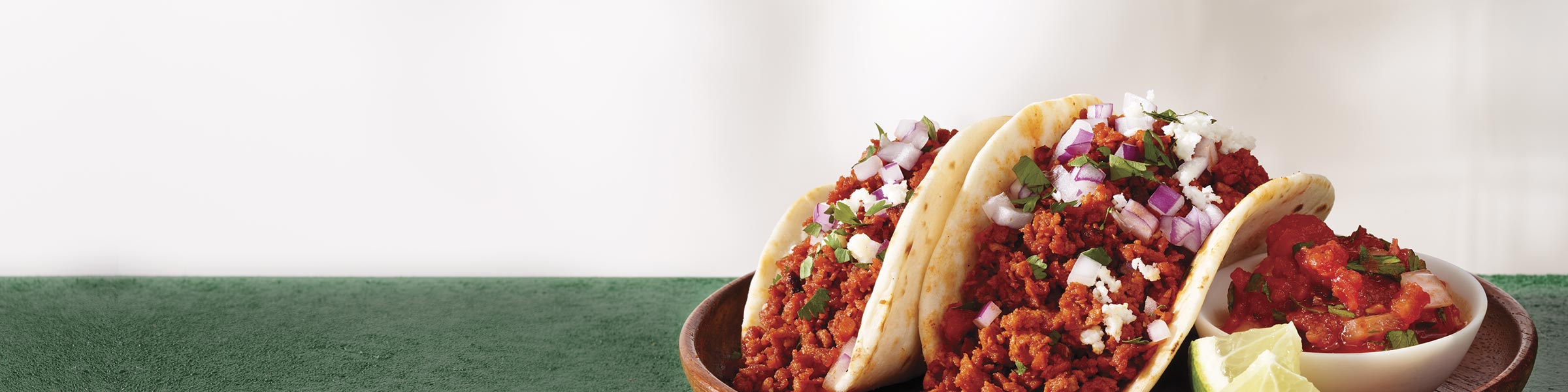 Vegetarian tacos